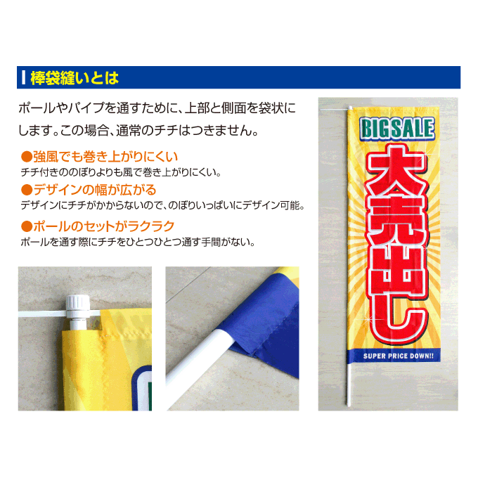 今だけ限定15%OFFクーポン発行中 既製デザインのぼり旗 リニューアルオープン W600mm×H1,800mm AM-A-0197 