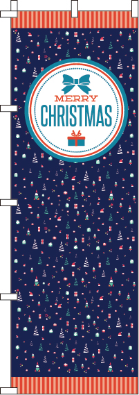 Merry Christmas(メリークリスマス)　のぼり旗　018JN0259IN