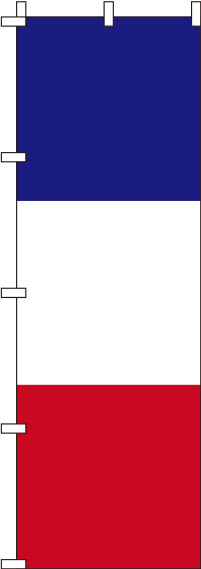 フランス 国旗 のぼり 074JN0009IN